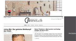 Desktop Screenshot of finews.ch